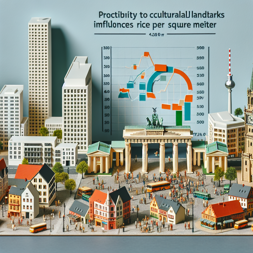 Einfluss kultureller Attraktionen auf Quadratmeterpreise.
